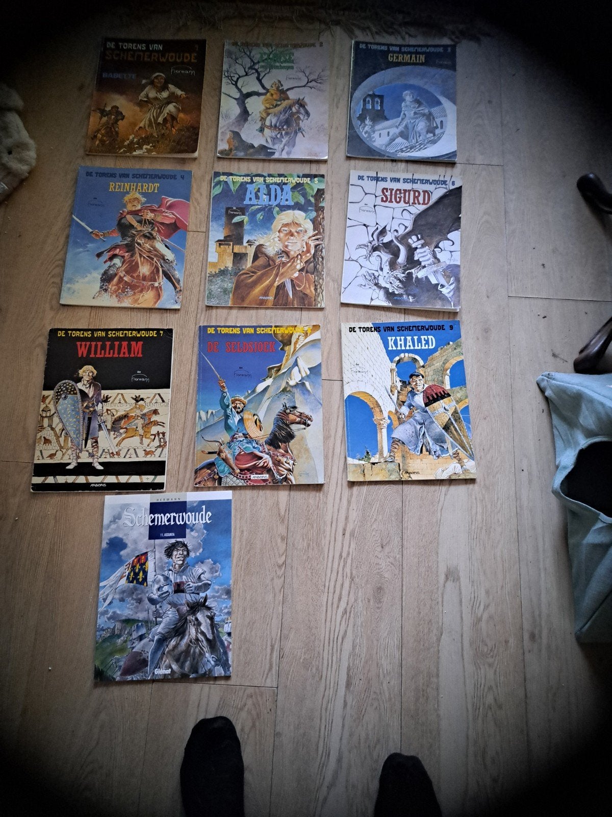 De Torens van Schemerwoude - Complete Serie (10 stripboeken), Boeken, Stripboeken, Ophalen