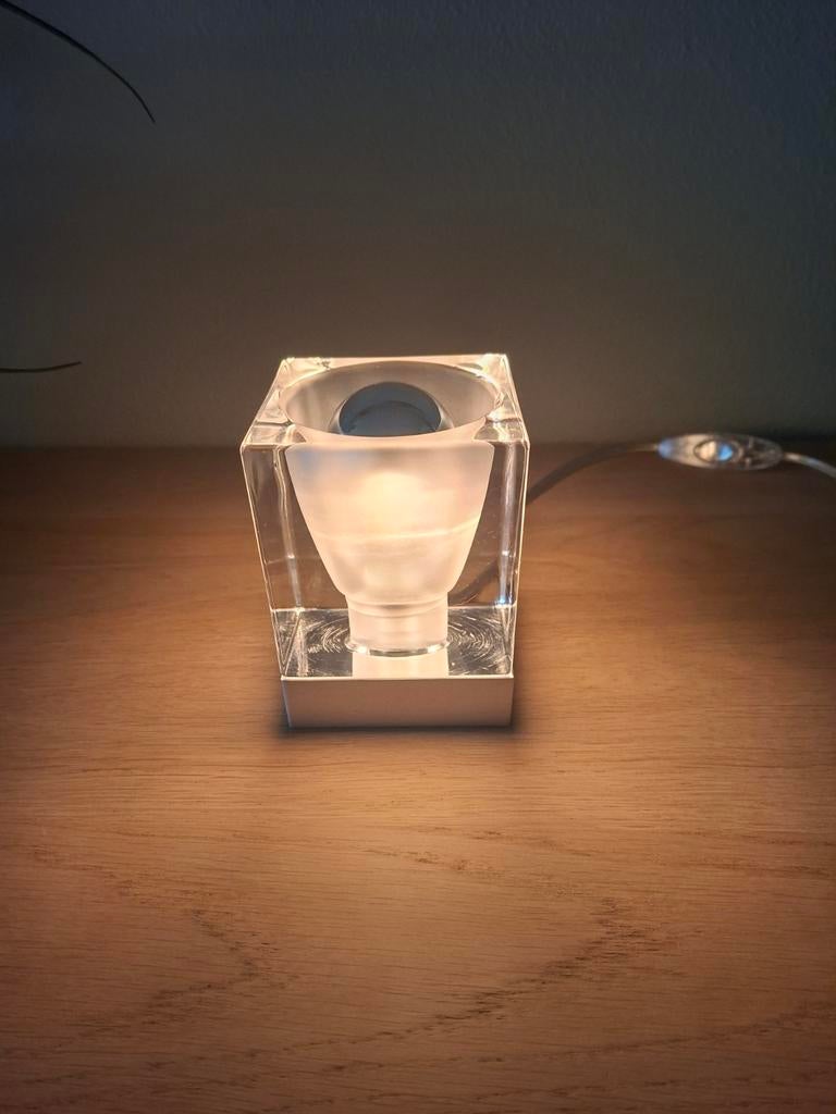 Mooie design lamp van het merk Fabbian in nieuwstaat!, Ophalen of Verzenden, Zo goed als nieuw, Glas, Minder dan 50 cm