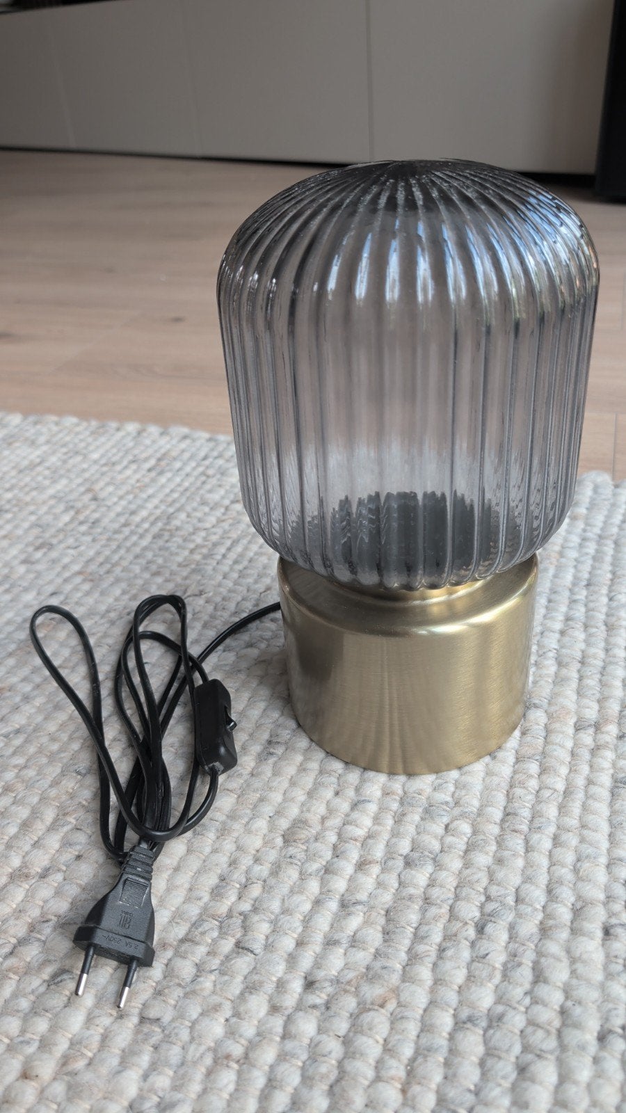 IKEA Solklint Tafellamp, Goud, Met schakelaar, E14 (klein), Ophalen of Verzenden