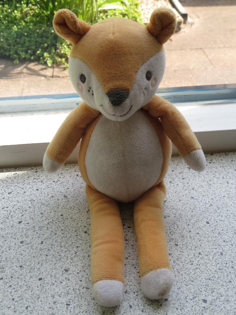 Vos merk Sergent Major Dou Dou Renard meet ca 28 cm, Ophalen of Verzenden, Zo goed als nieuw, Middelgroot (20 tot 80 cm), Wasbaar