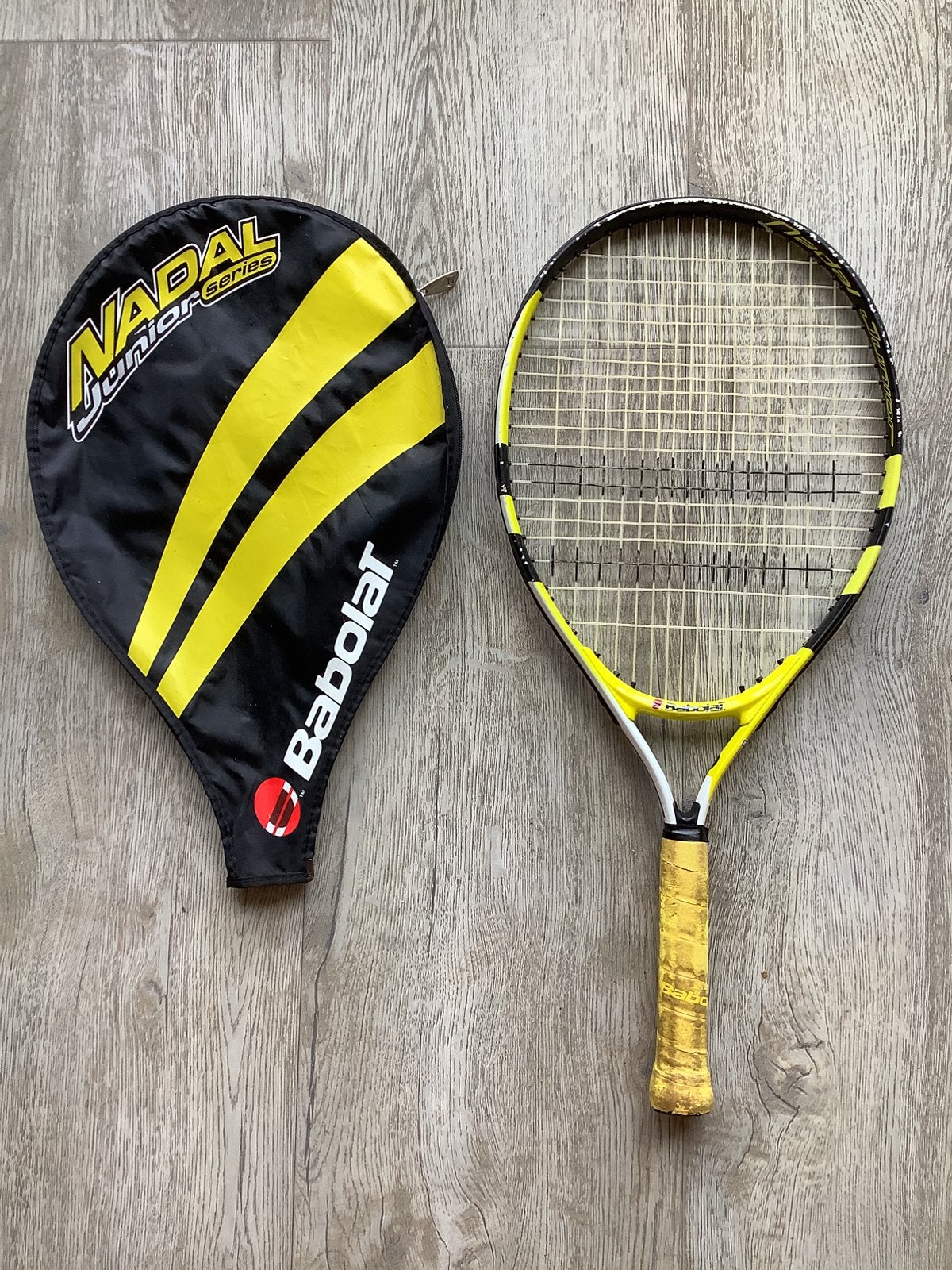 Babolat Nadal Junior 125 kinder tennisracket, Ophalen of Verzenden, Gebruikt, Racket, Babolat