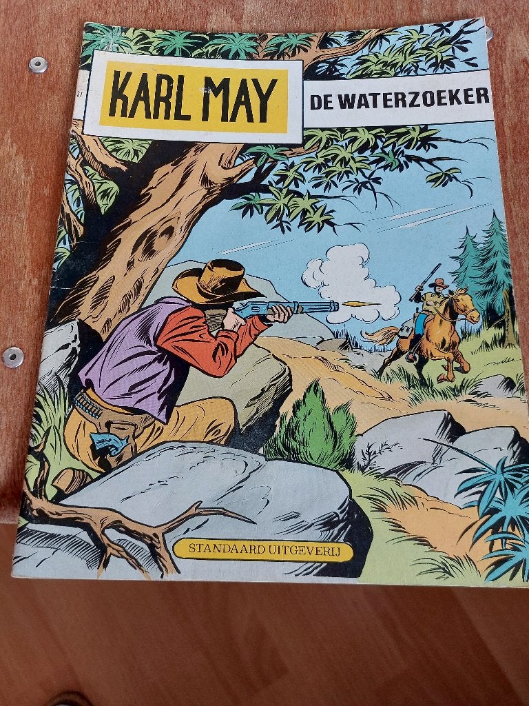 Karl May, de waterzoeker, Boeken, Stripboeken, Eén stripboek, Ophalen of Verzenden