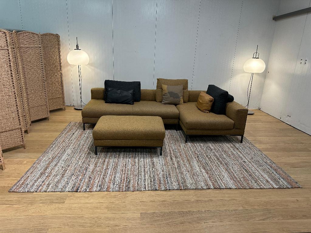 NIEUWSTAAT De Munk Locarno 220x340 + GARANTIE – NP: €2.609, Beige, De Munk, 200 cm of meer, Ophalen of Verzenden