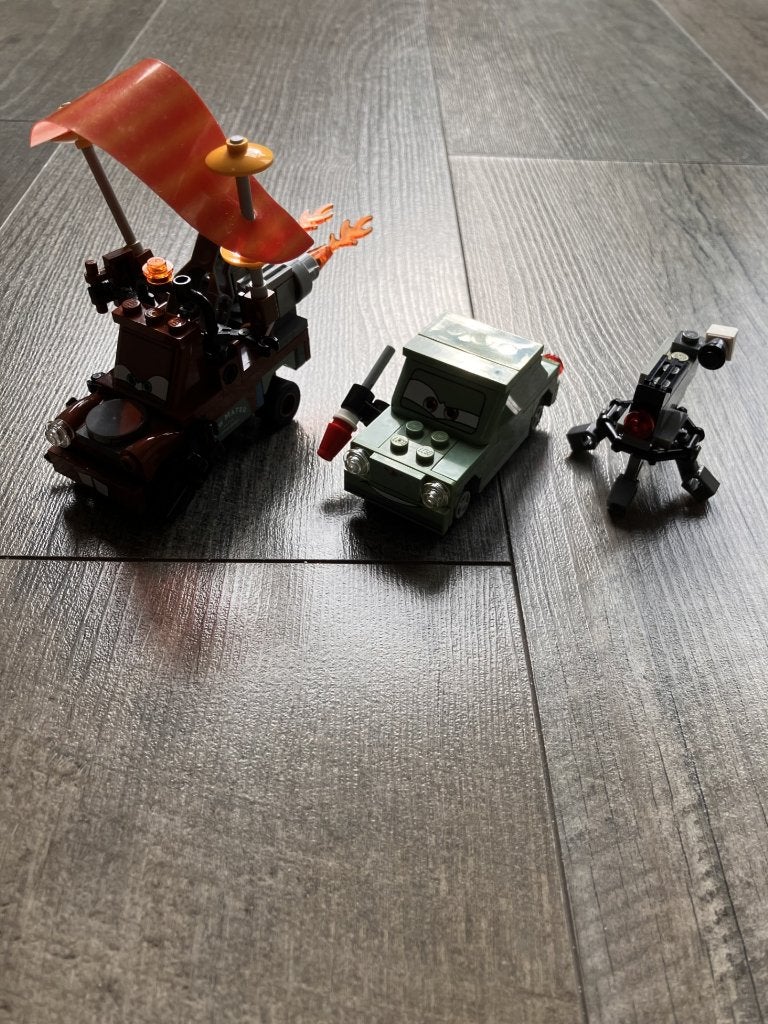 LEGO Cars 2 Agent Takel's Ontsnapping - 9483, Lego, Ophalen of Verzenden, Zo goed als nieuw, Disney