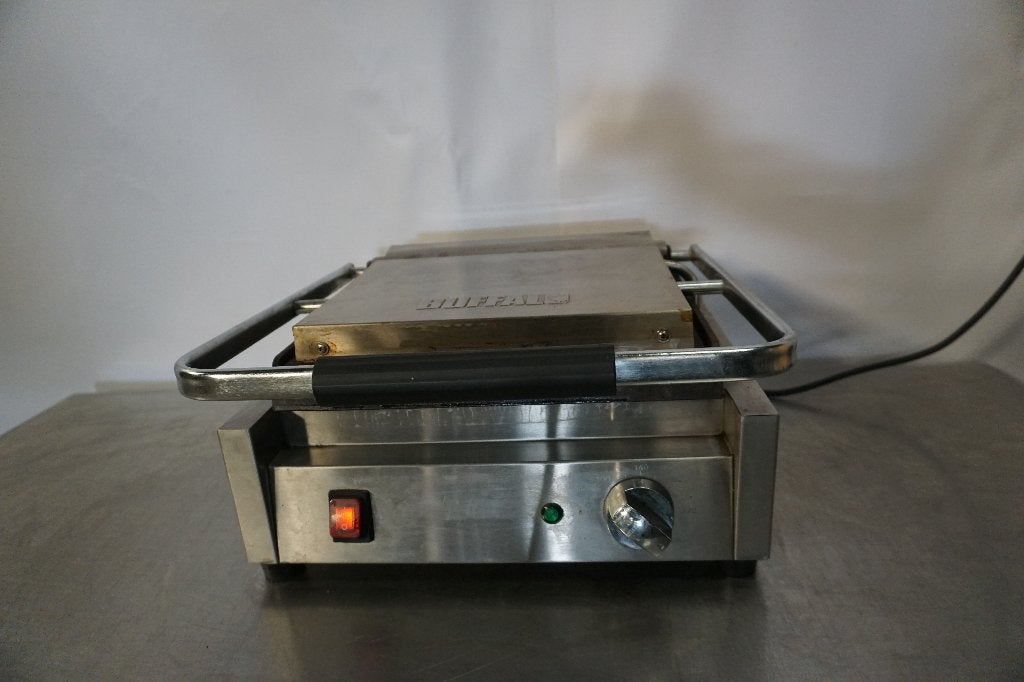Buffalo zware contactgrill, Witgoed en Apparatuur, Contactgrills, Ophalen of Verzenden, Gebruikt