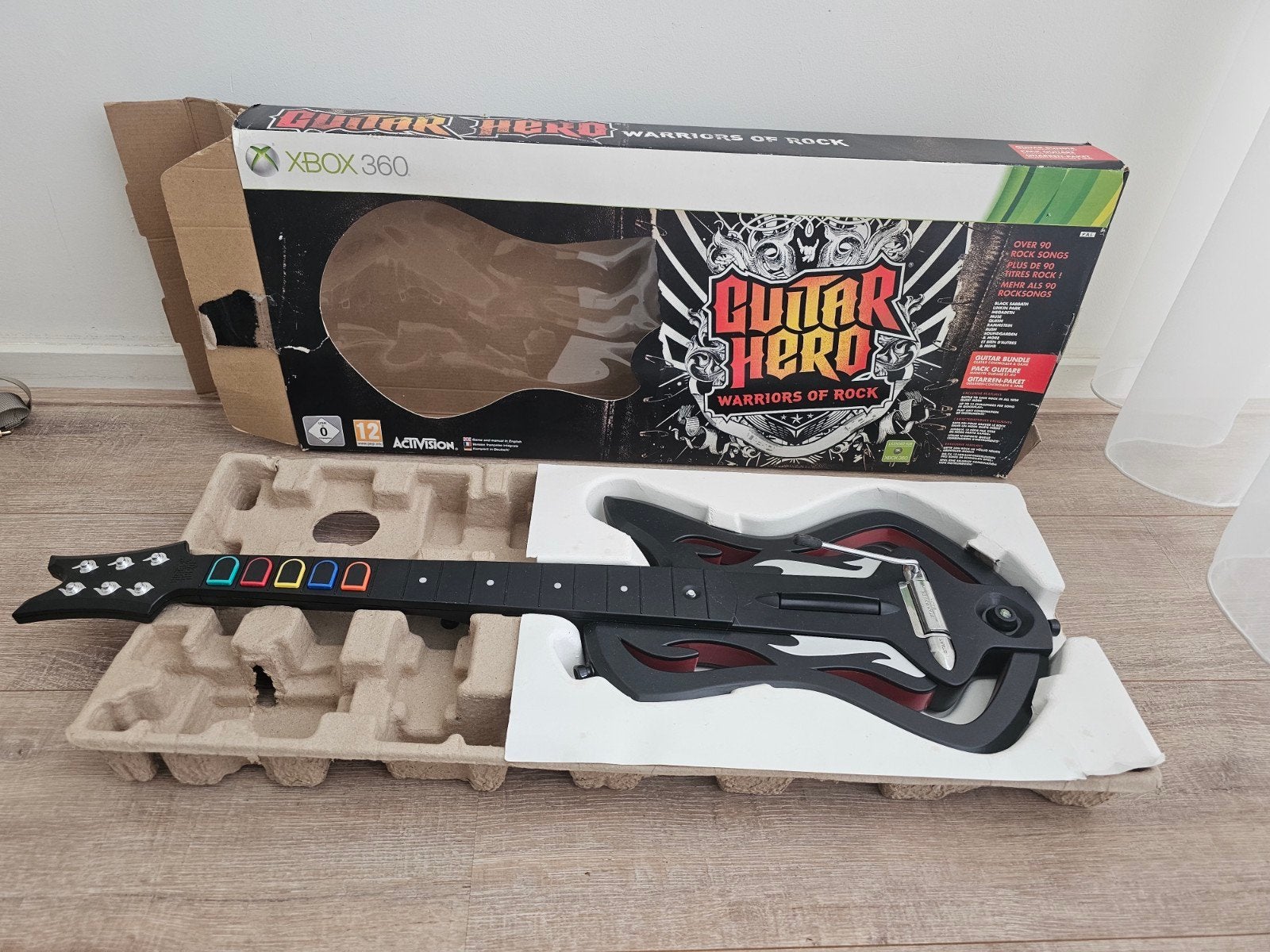 Guitar Hero gitaar xbox, Spelcomputers en Games, Muziek, 1 speler, Ophalen of Verzenden, Zo goed als nieuw