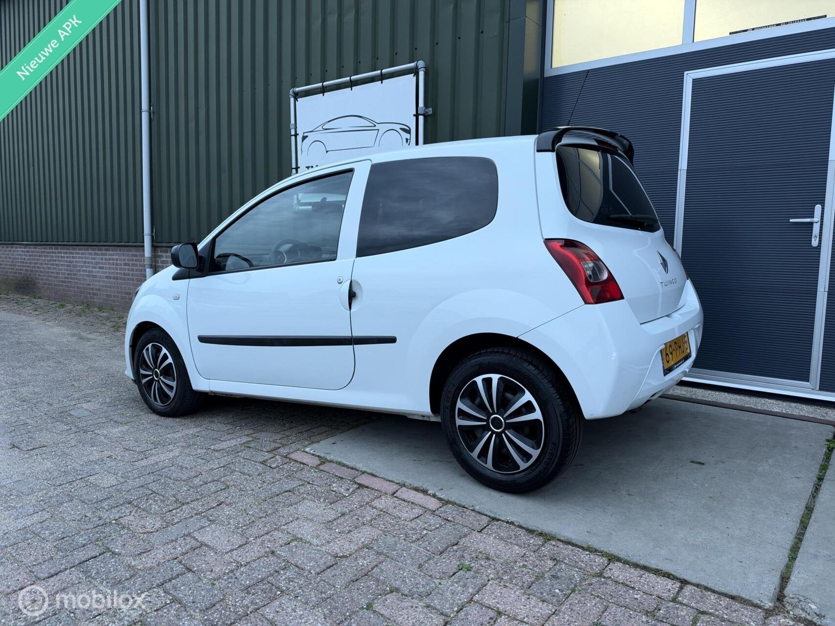 Renault Twingo 1.2-16V Dynamique|Airco|getint glas|APK Nieuw, Twingo, Gebruikt, 4 cilinders, Wit