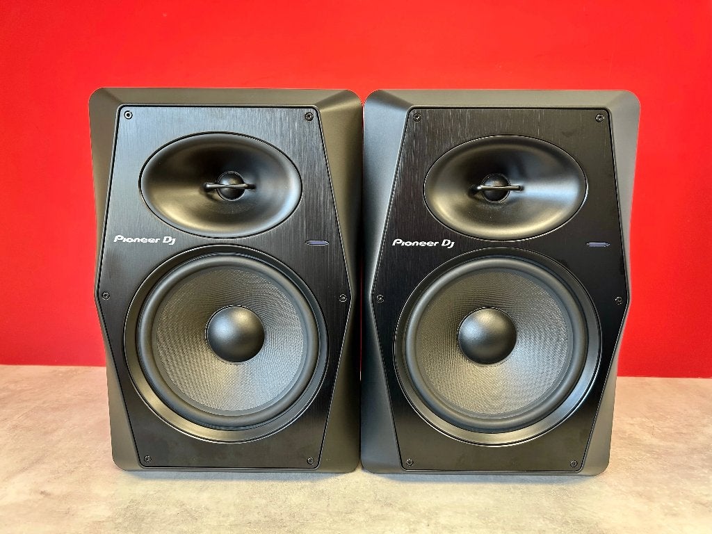Pioneer VM-80 Actieve Studio Monitoren Set van 2 Incl. Dozen, Audio, Tv en Foto, 150 watt of meer, Studiomonitor, Inclusief kabels