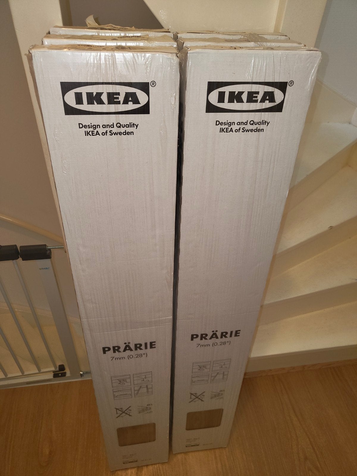 6 pakken IKEA Prarie laminaat - Nieuw in verpakking, Ophalen, Nieuw, 10 m² of meer, 10 tot 30 cm