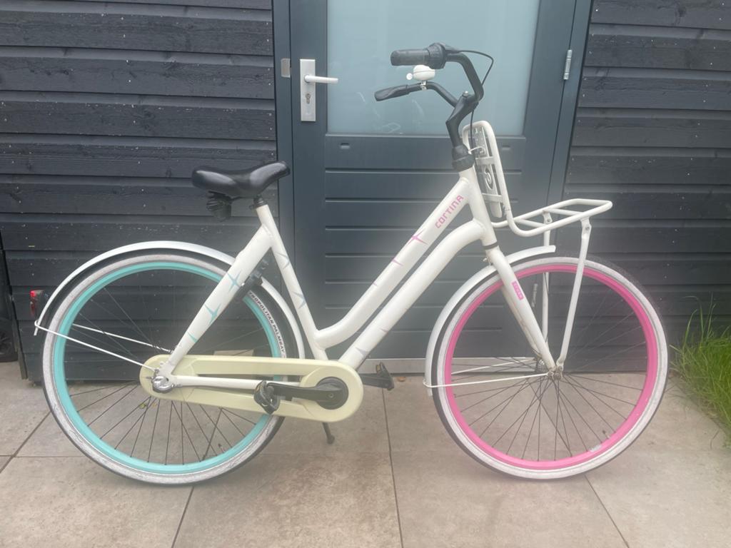 Hele mooie Cortina Crush meisjesfiets, Fietsen en Brommers, Fietsen | Meisjes, Zo goed als nieuw, 26 inch of meer, Versnellingen