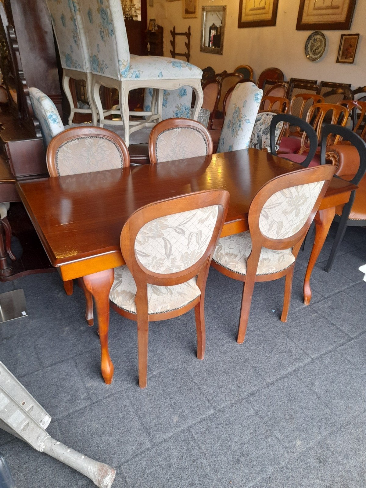 Mooie queen aan eethoek compleet of los te koop, Ophalen
