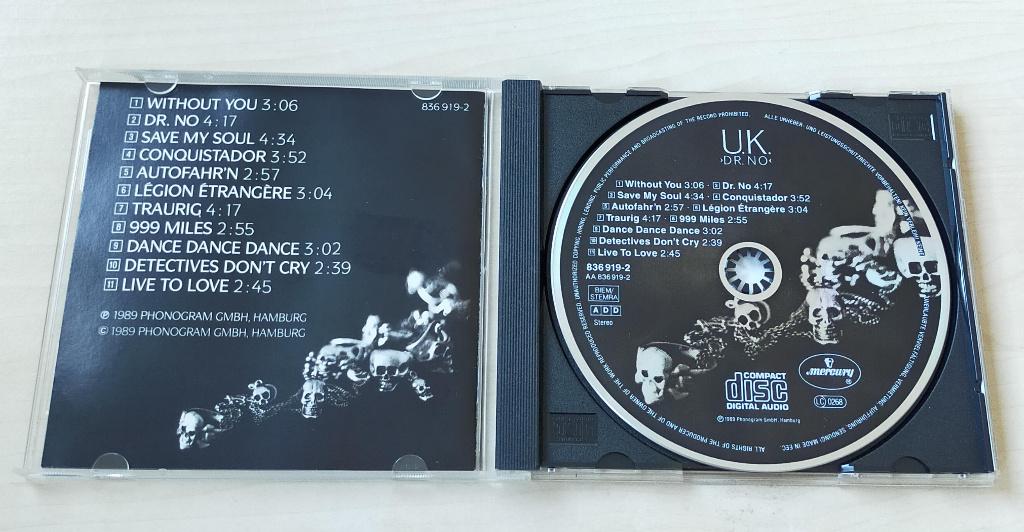 Ulf Krueger - Dr. No CD 1989 U.K., Ophalen of Verzenden, Gebruikt, Dance Populair