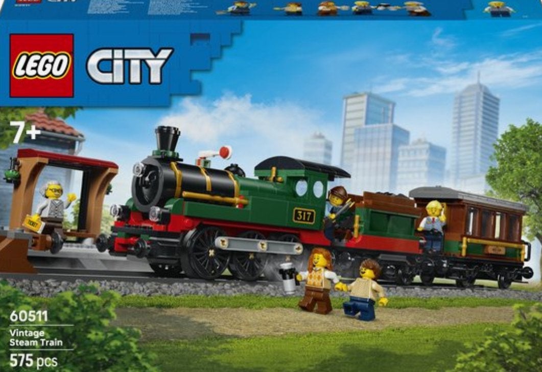 Lego city vintage stoomtrein - Nieuw in doos!, Ophalen of Verzenden, Nieuw