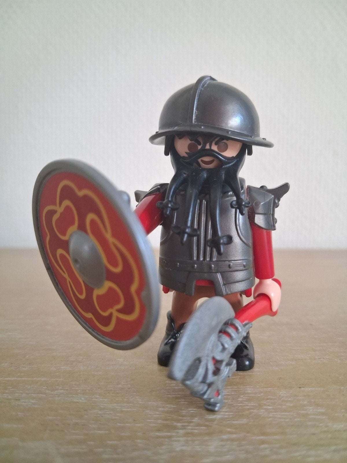 playmobil dwergsoldaat met bijl en schild, Ophalen of Verzenden, Zo goed als nieuw