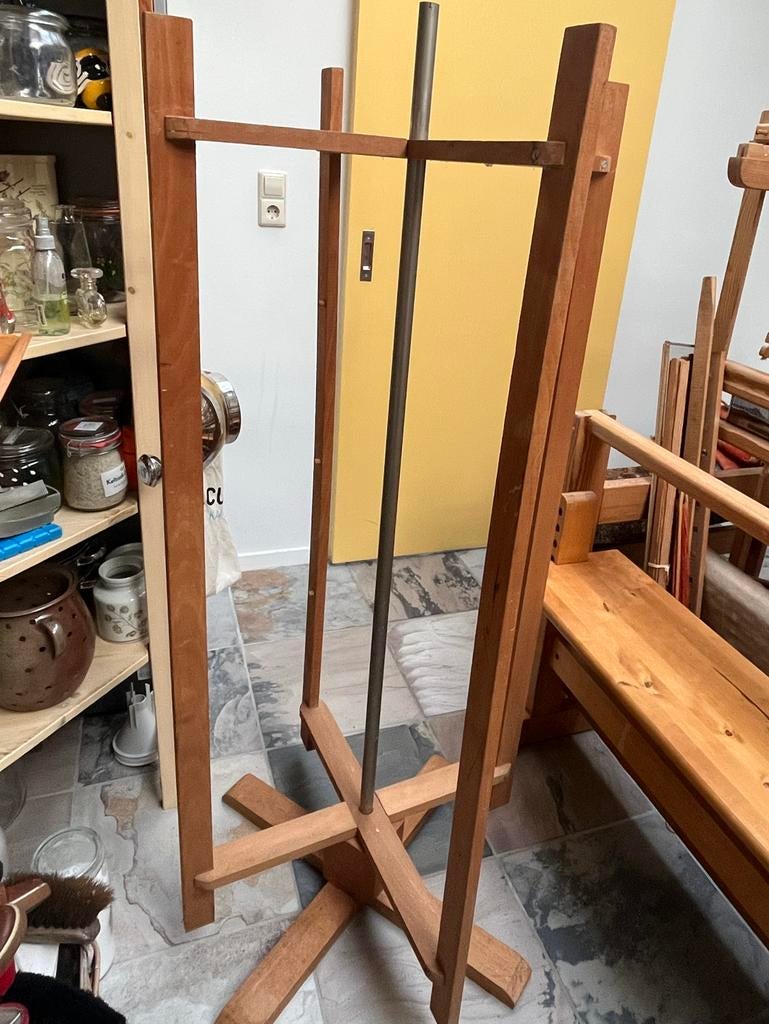 Houten Scheermolen voor weven, Ophalen, Gebruikt
