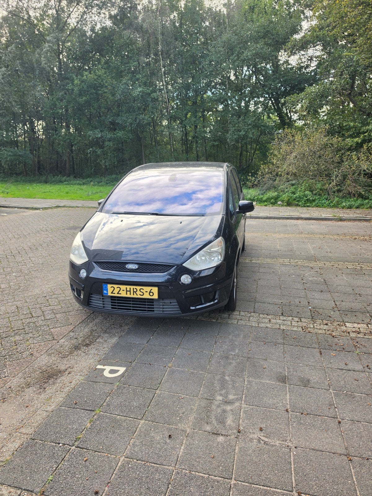 Ford S-Max 2.0 16V 107KW 2009 Zwart, Auto's, Voorwielaandrijving, 145 pk, 4 cilinders, 1505 kg