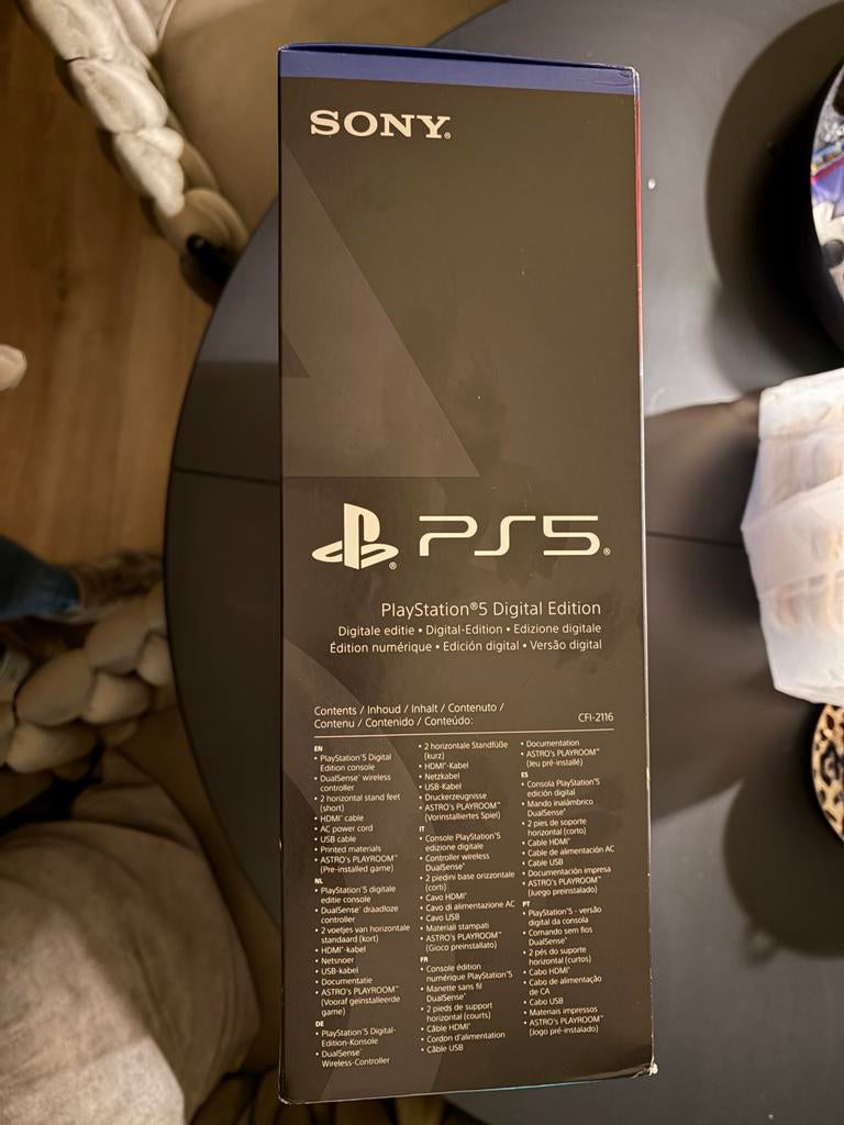 Sony PlayStation 5 Digital Edition - Nieuw in doos, Online, Overige genres, 1 speler, Nieuw