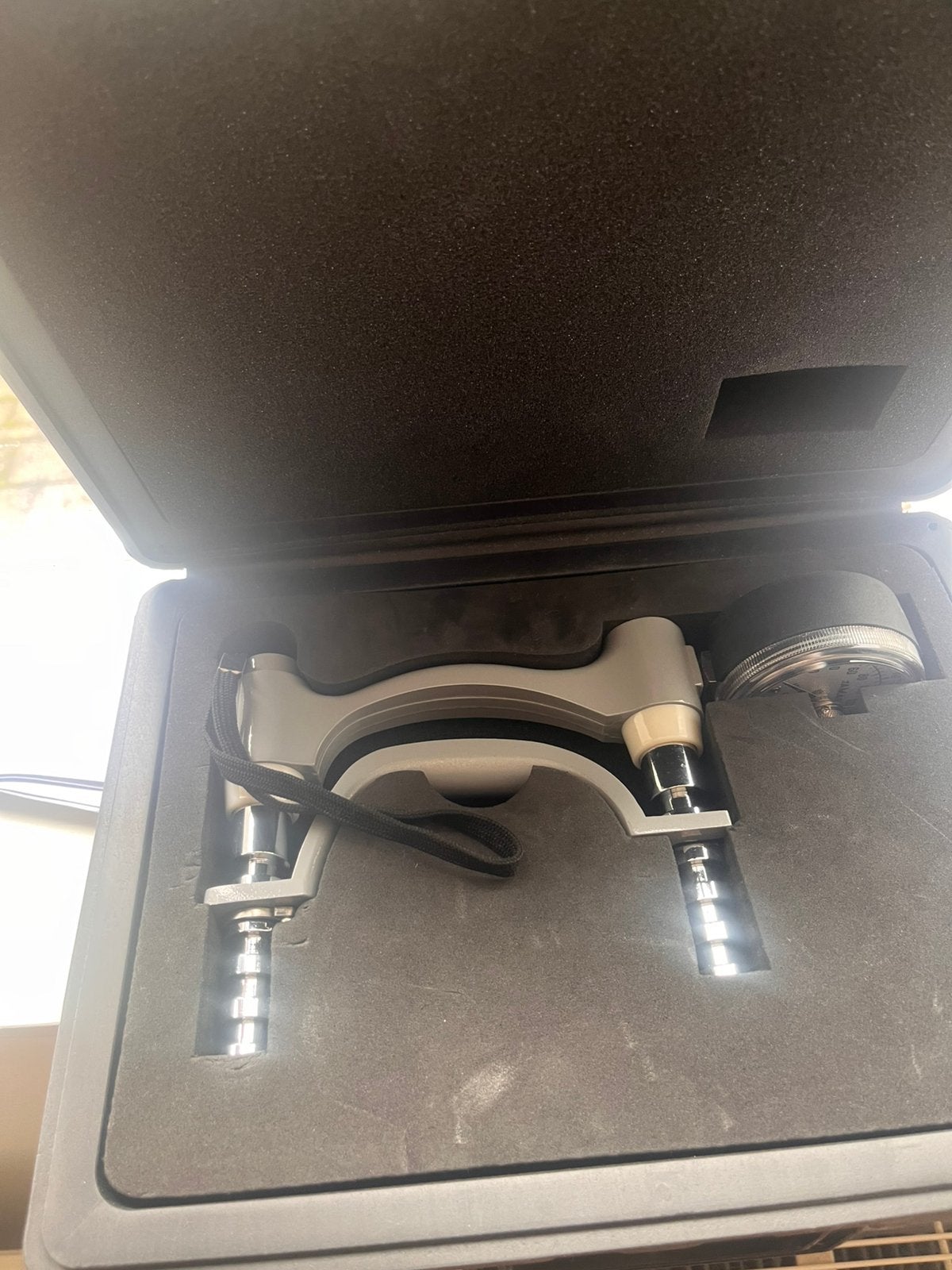 JAMAR Hydraulic Hand Dynamometer 5030J1 – met koffer, Ophalen of Verzenden, Zo goed als nieuw