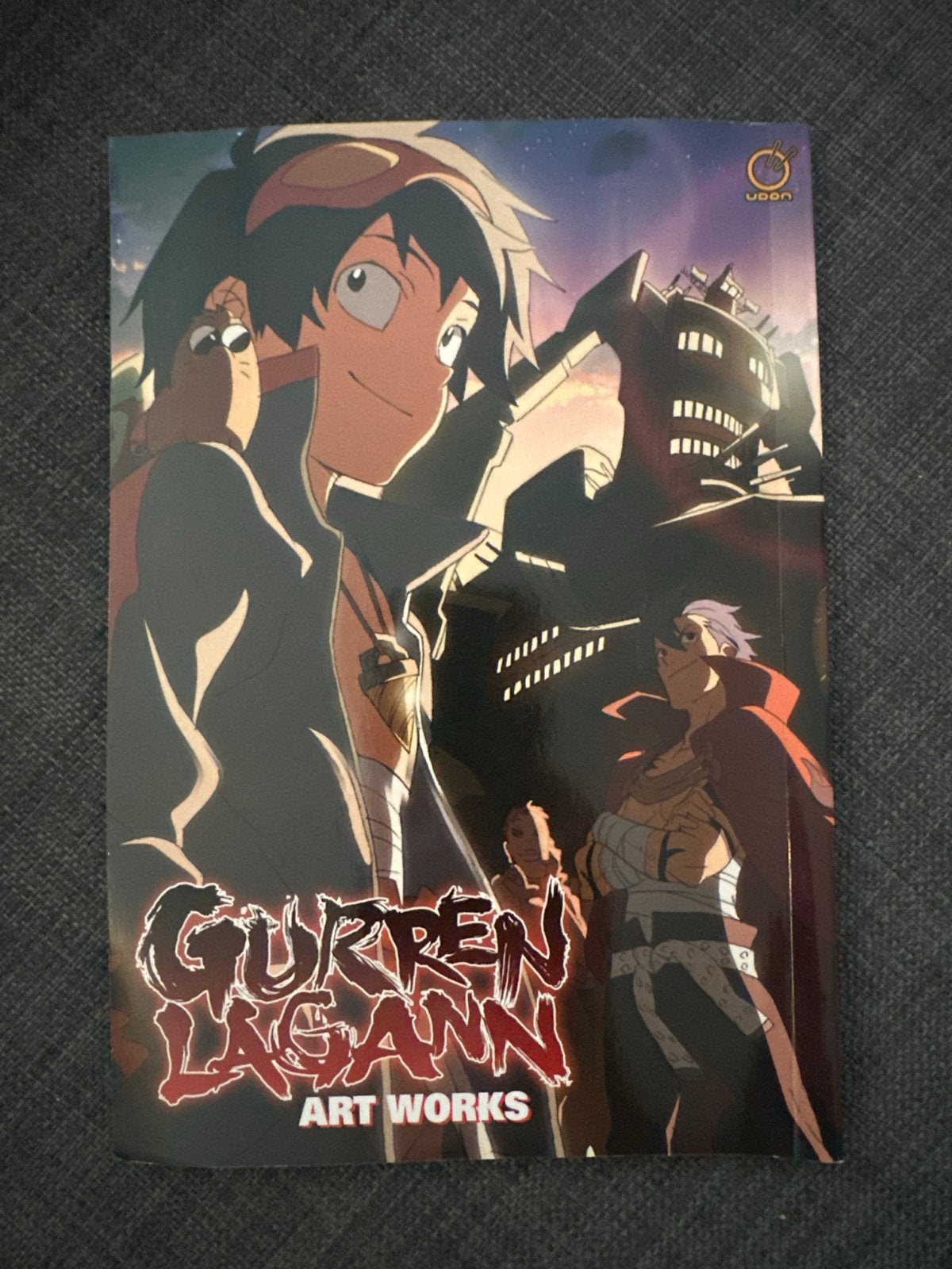 Gurren Lagann Art Works - Engelse editie, Ophalen of Verzenden, Zo goed als nieuw, Overige onderwerpen