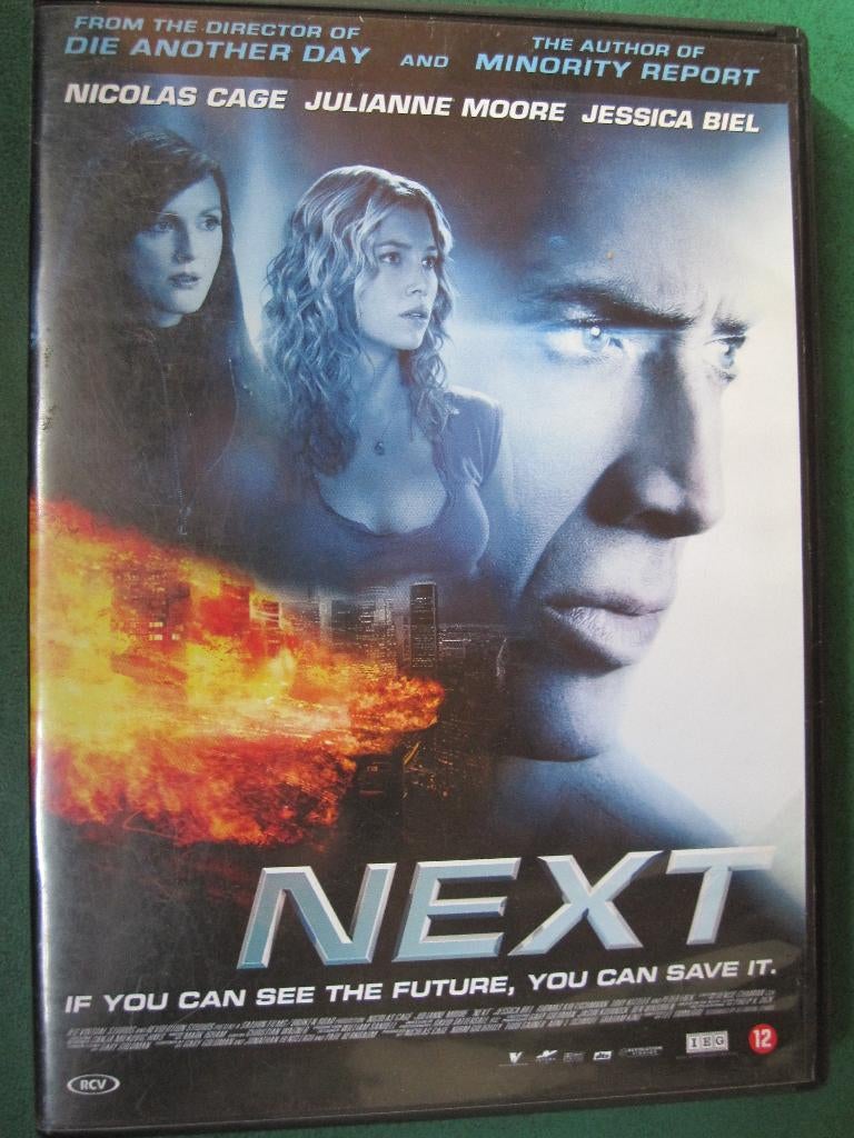 Next (2007), Vanaf 12 jaar, Ophalen of Verzenden, Zo goed als nieuw, Actie
