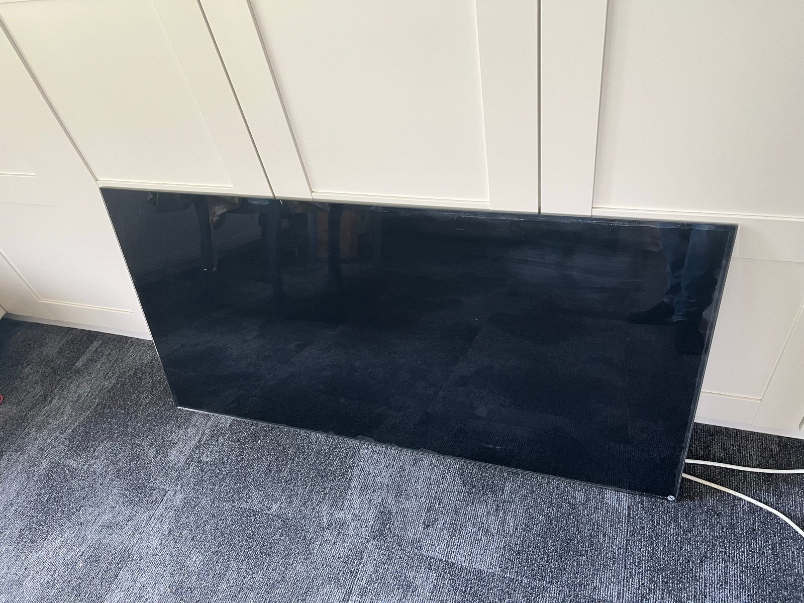 Infrarood paneelverwarming 120x60cm - 1000W, Ophalen, 30 tot 80 cm, Radiator, Zo goed als nieuw