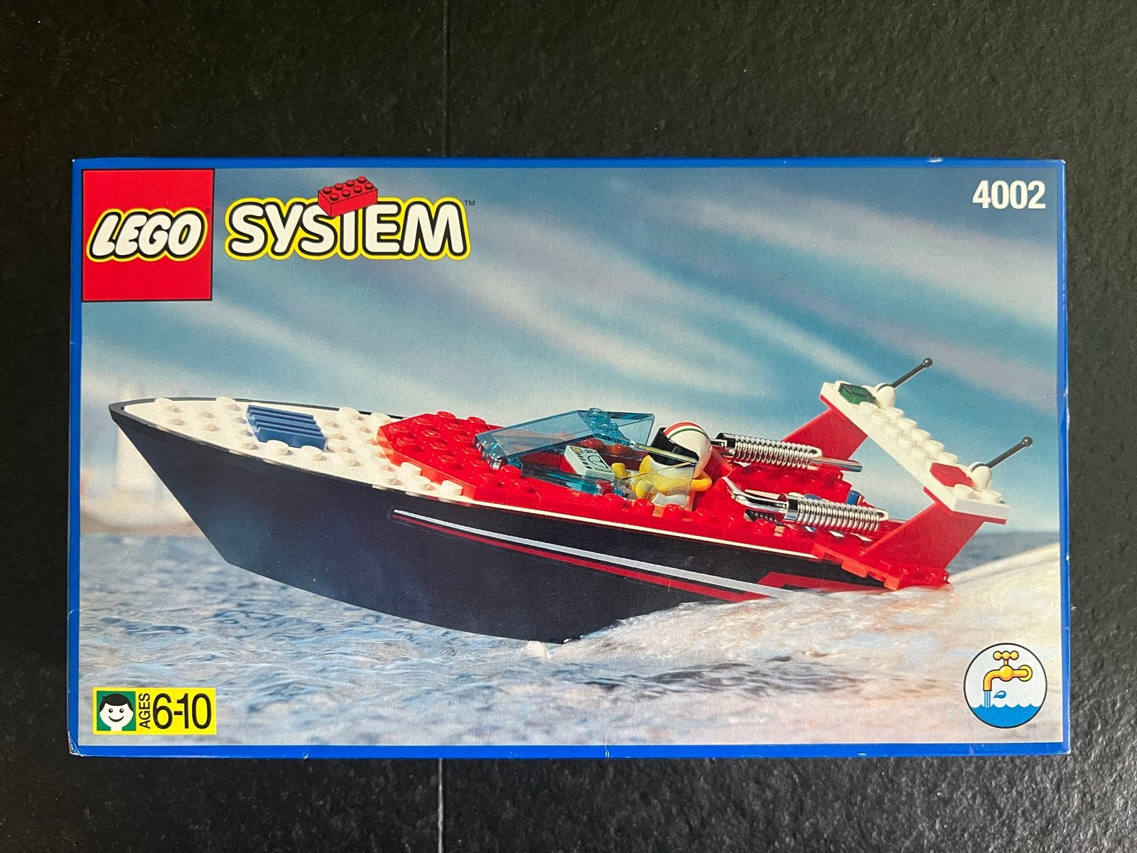 Lego System 4002 - Raceboot, Lego, Lego, Overige thema's, Lego