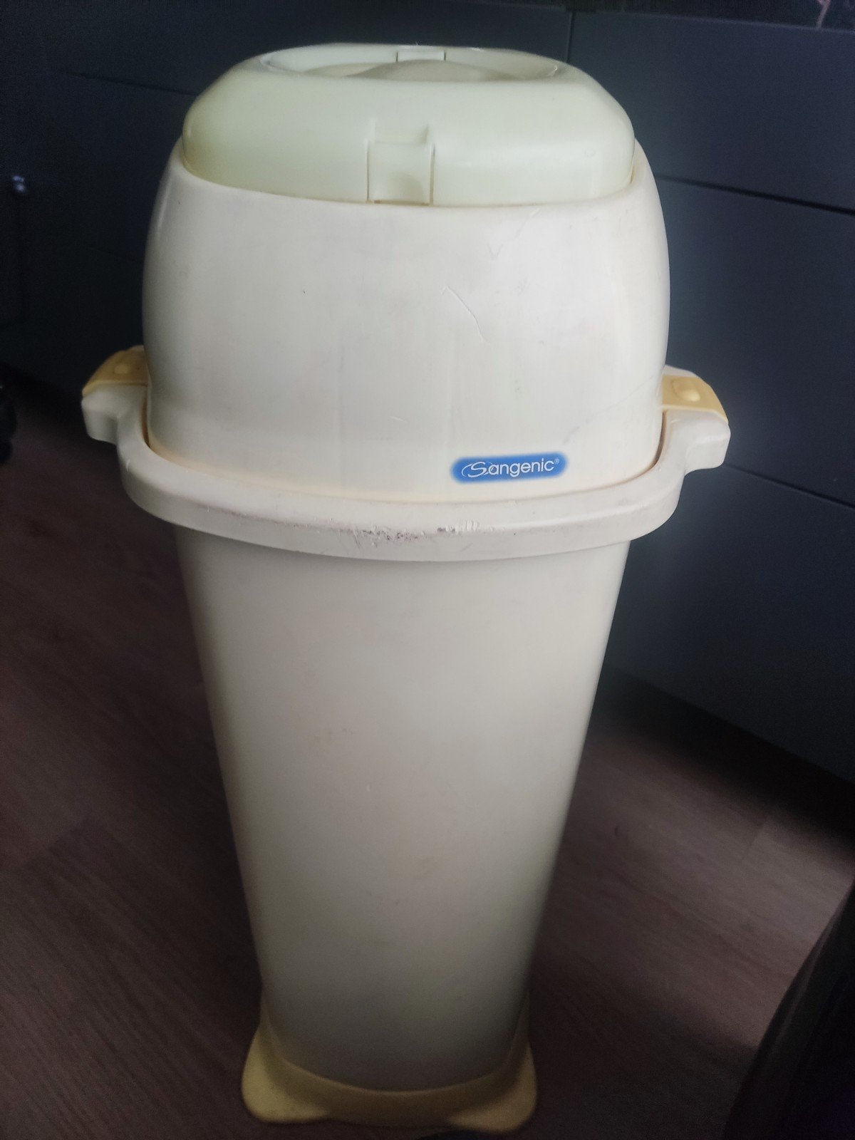 Sangenic luieremmer met zak dispenser, Ophalen, Gebruikt