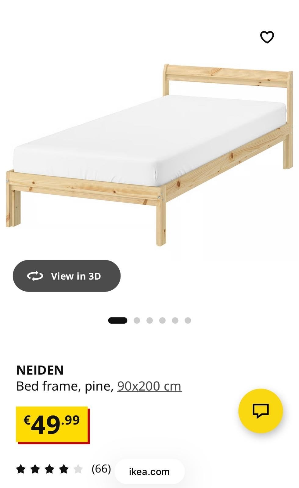 Complete Bed with mattress new, Huis en Inrichting, Slaapkamer | Bedden, Ophalen, Eenpersoons, Hout