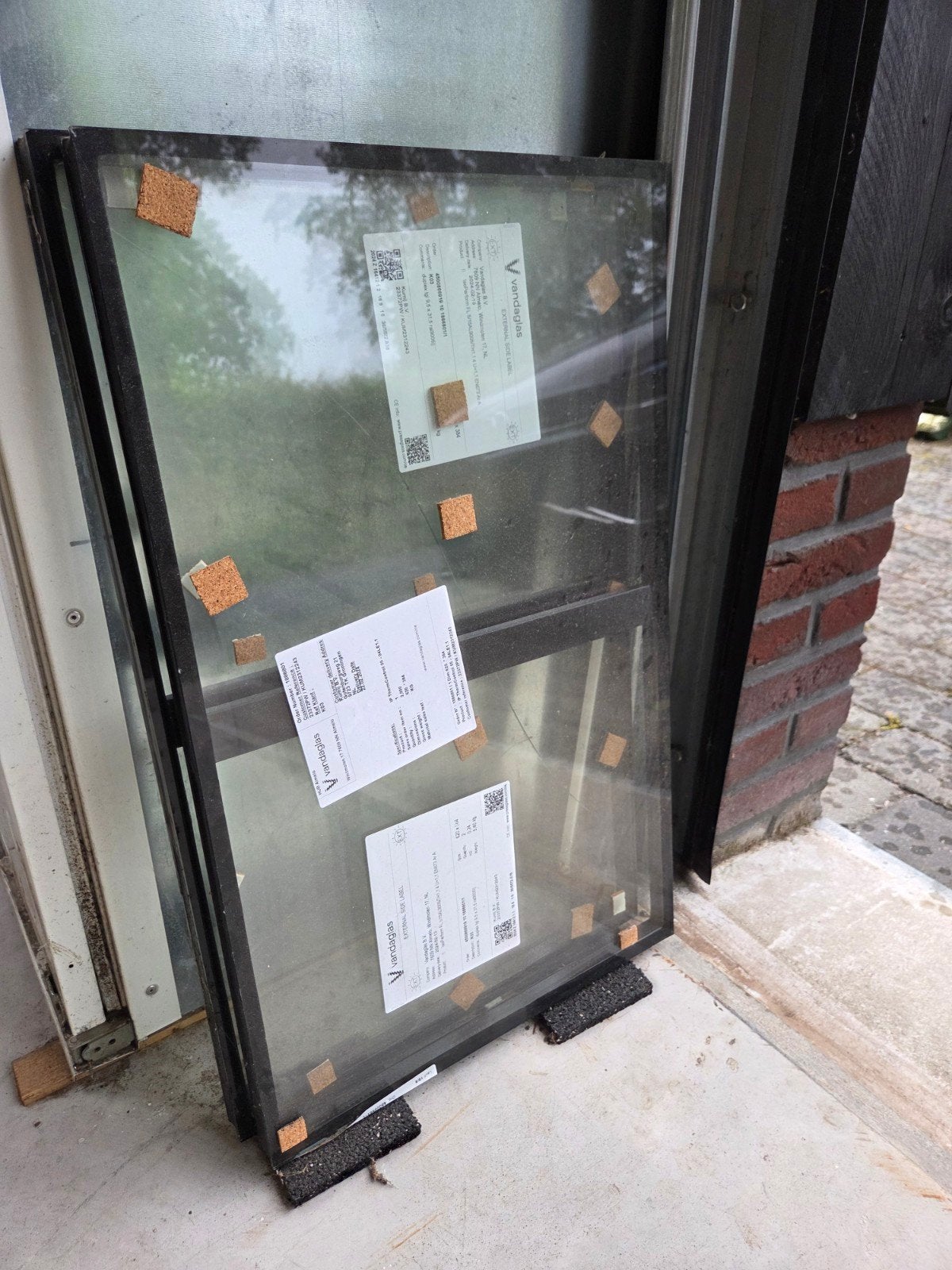 Ruiten gratis, Ophalen, Minder dan 80 cm, Gevelraam of Ruit