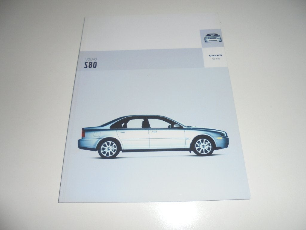 brochure Volvo S80  2004, Ophalen of Verzenden, Nieuw, Volvo