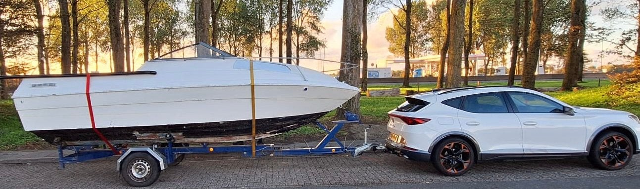 Boot met trailer, Ophalen