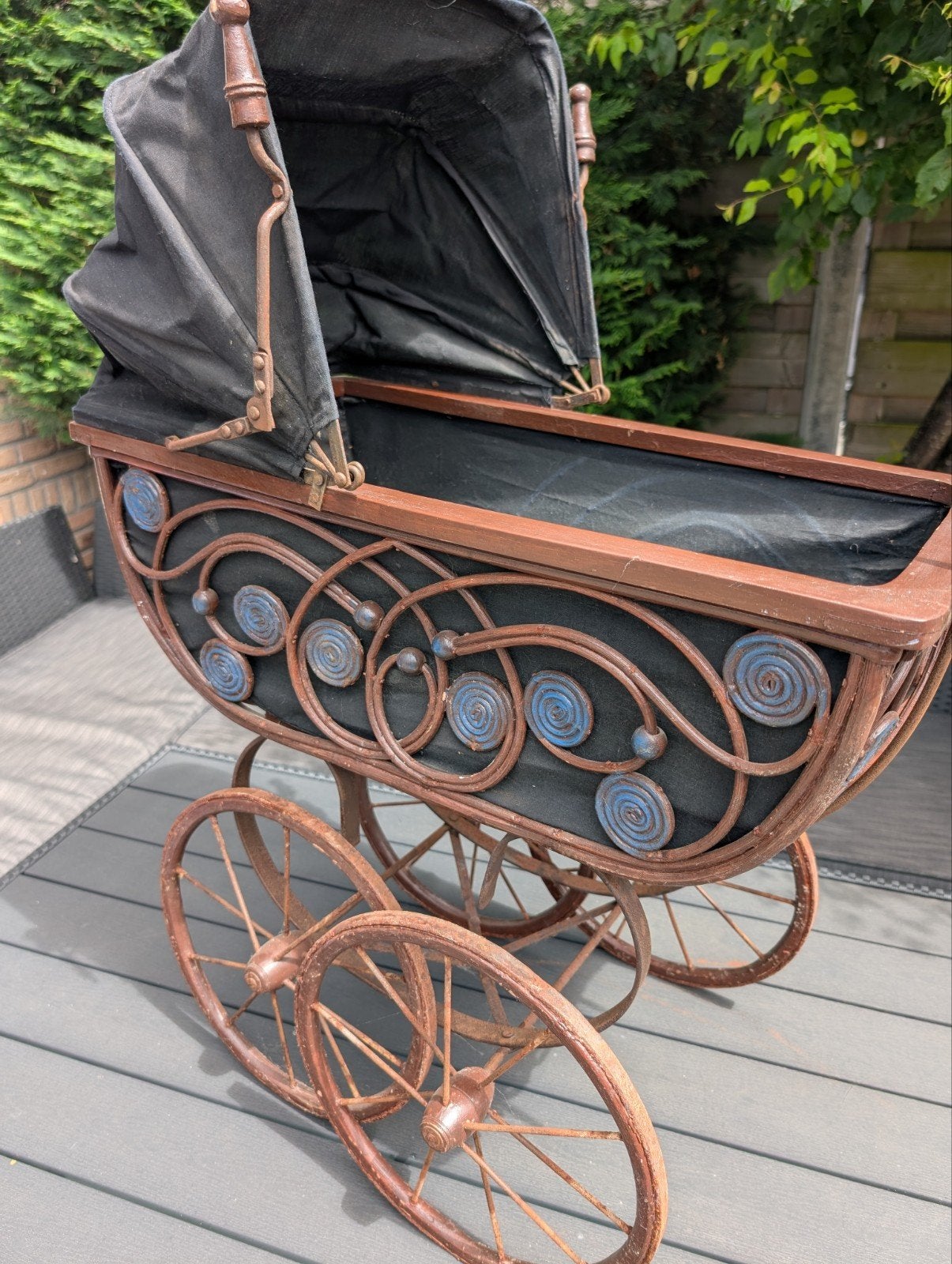 Antieke kinderwagen prop voor newborn fotoshoot, Ophalen, Gebruikt, Kinderwagen, Overige merken
