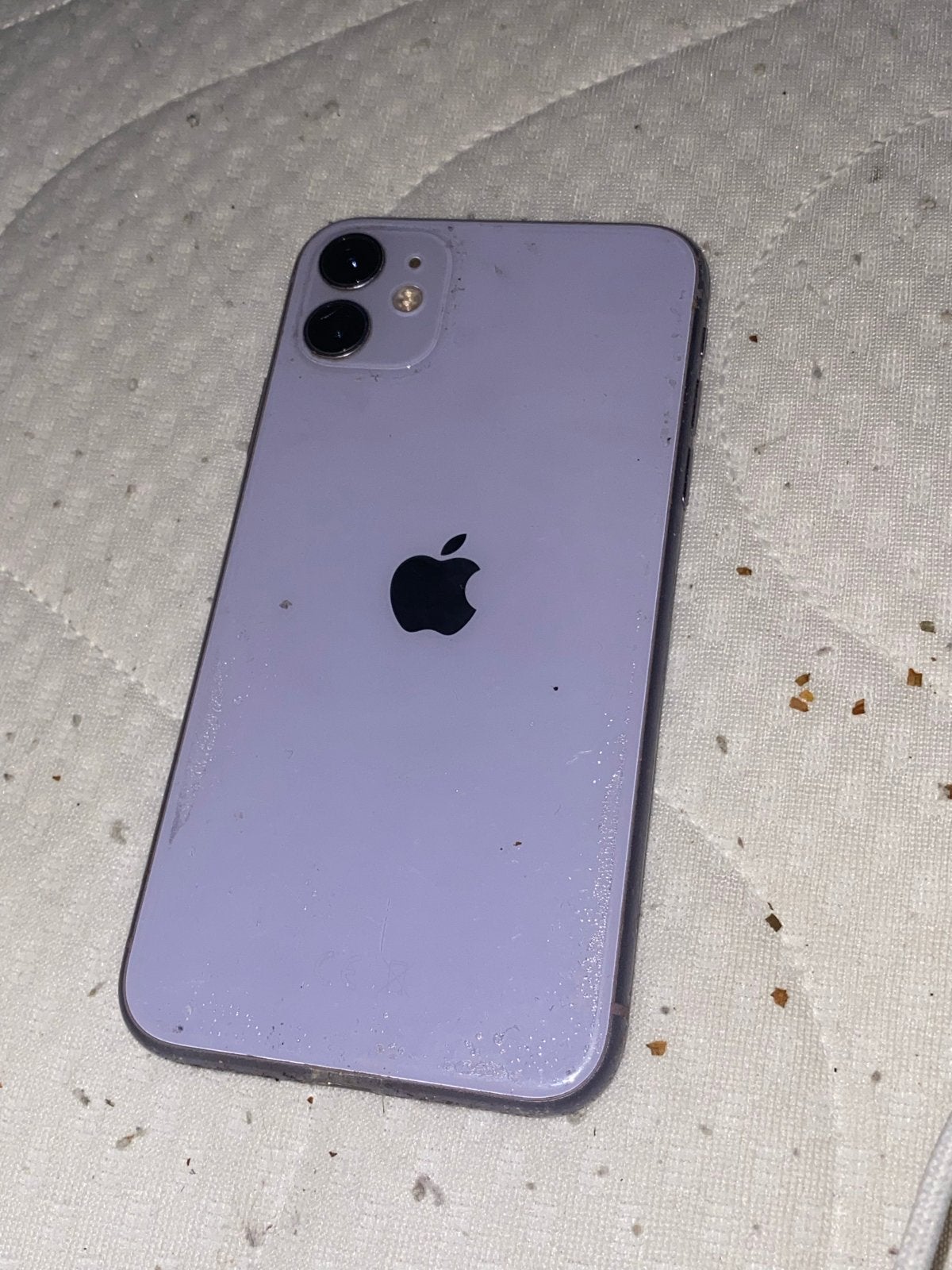 Paarse iPhone 11, 64GB, 100% batterij, zonder beschadigingen
