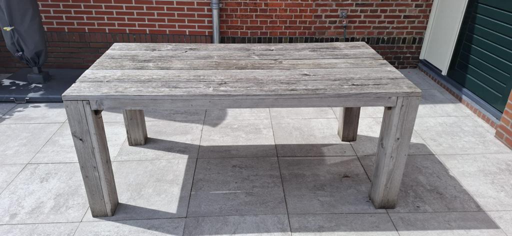 Tuintafel 180x90, Tuin en Terras, Ophalen, Gebruikt, Kunststof
