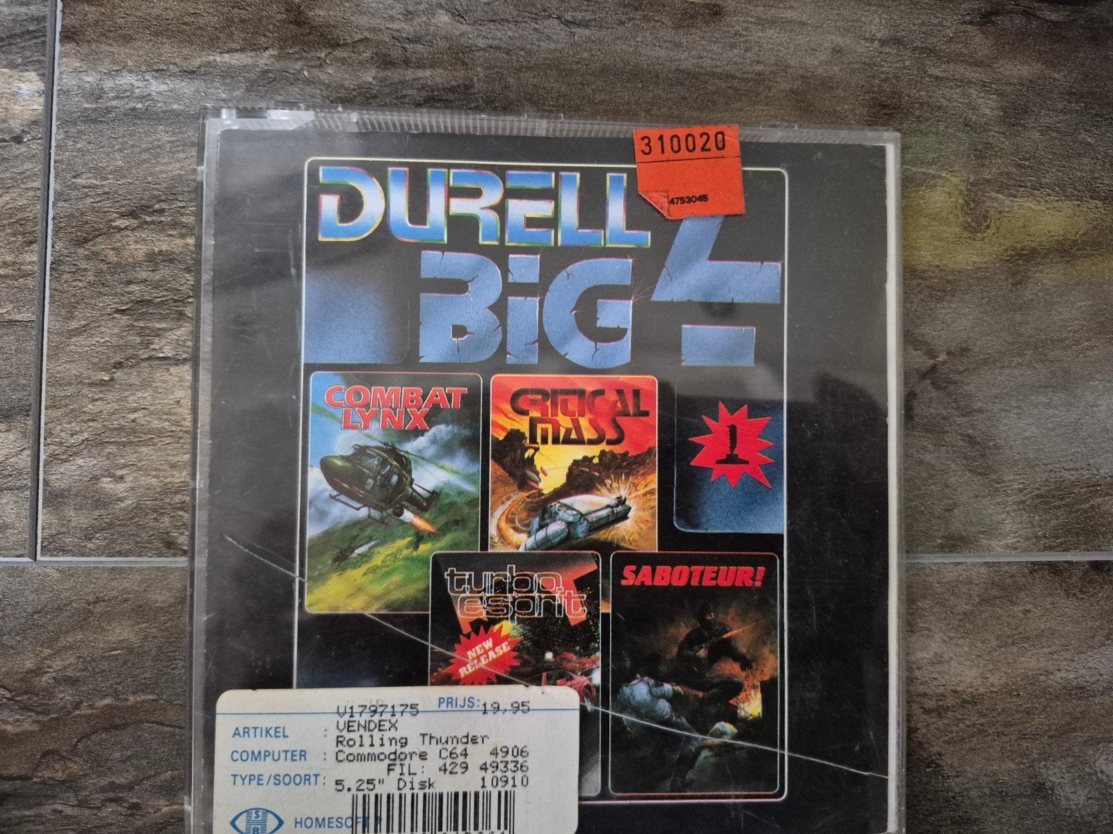 Durell Big 4 - Retro Commodore 64 Spellen Collectie, Gebruikt, Overige genres, 1 speler, Ophalen of Verzenden