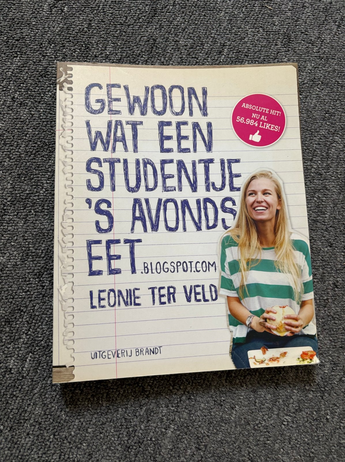 Gewoon wat een studentje 's avonds eet - Leonie ter Veld, Ophalen of Verzenden, Gelezen, Overige gebieden, Hoofdgerechten