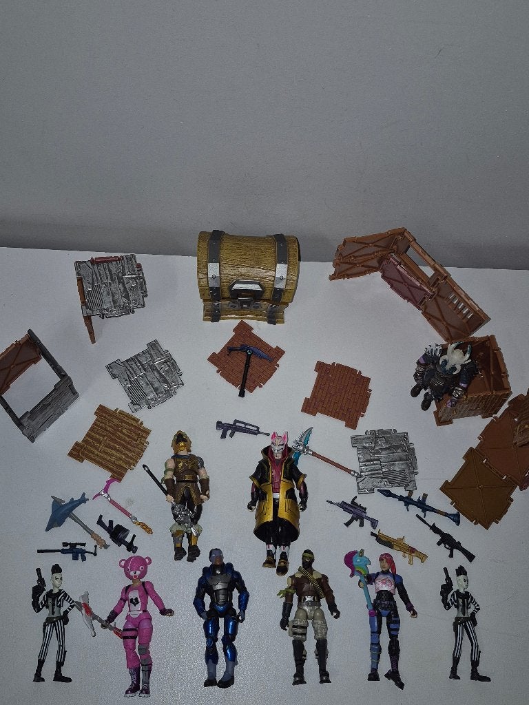 Mooie fortnite figuren speelset, Ophalen of Verzenden, Gebruikt