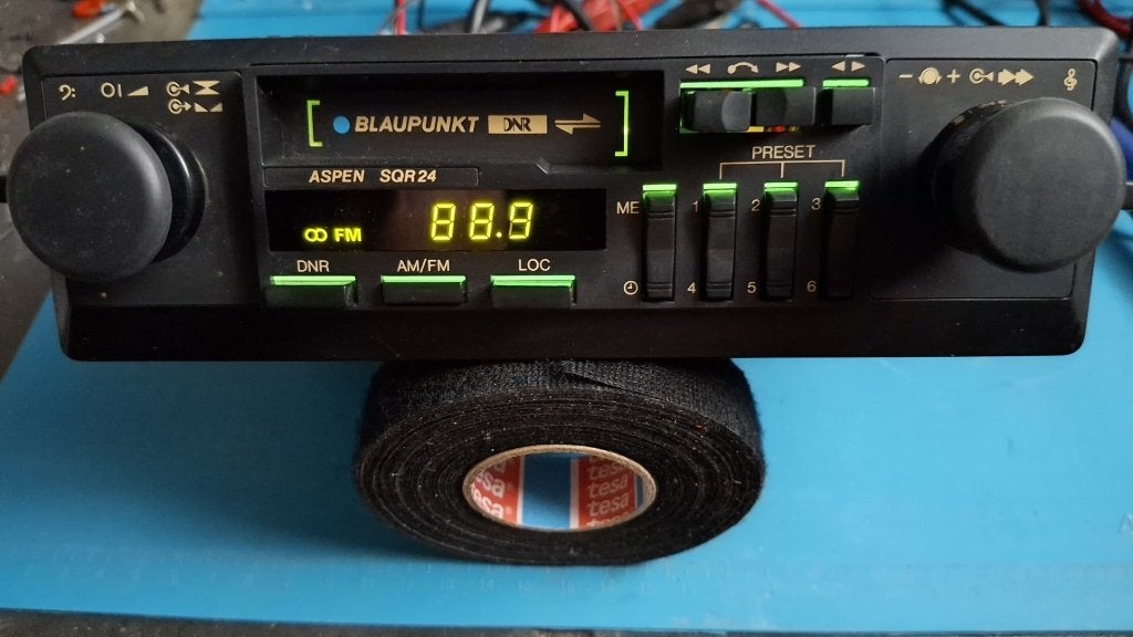 Blaupunkt Aspen SQR24 Radio/Cassette 1976-85 Ferrari/Porsche, Ophalen, Hildesheim, Duitsland, Blaupunkt, Info@blaupunkt.de
