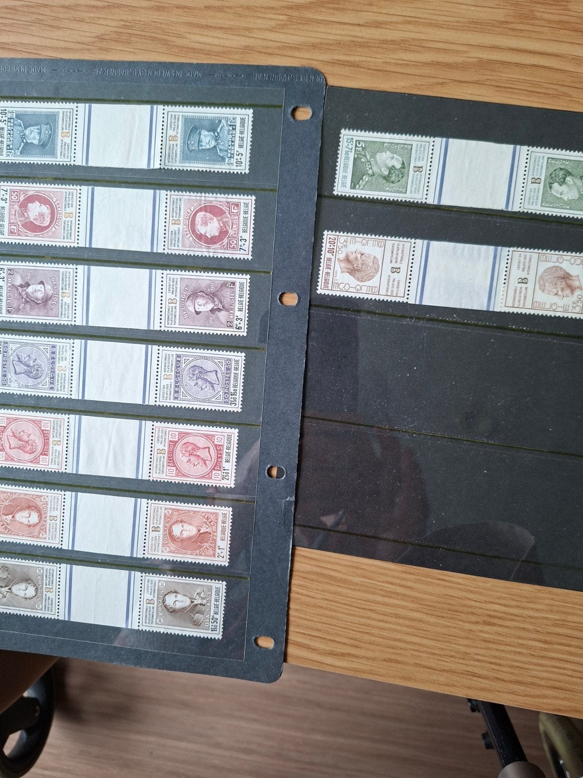 Belgische postzegels met portretten - diverse jaren, Verzenden, Frankeerzegel, Zonder gom, Europa