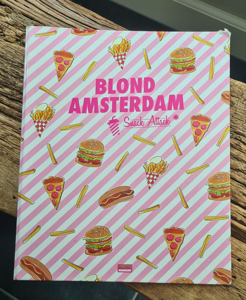 Blond Amsterdam ringband, map, klapper snacks, Ophalen of Verzenden, Gebruikt