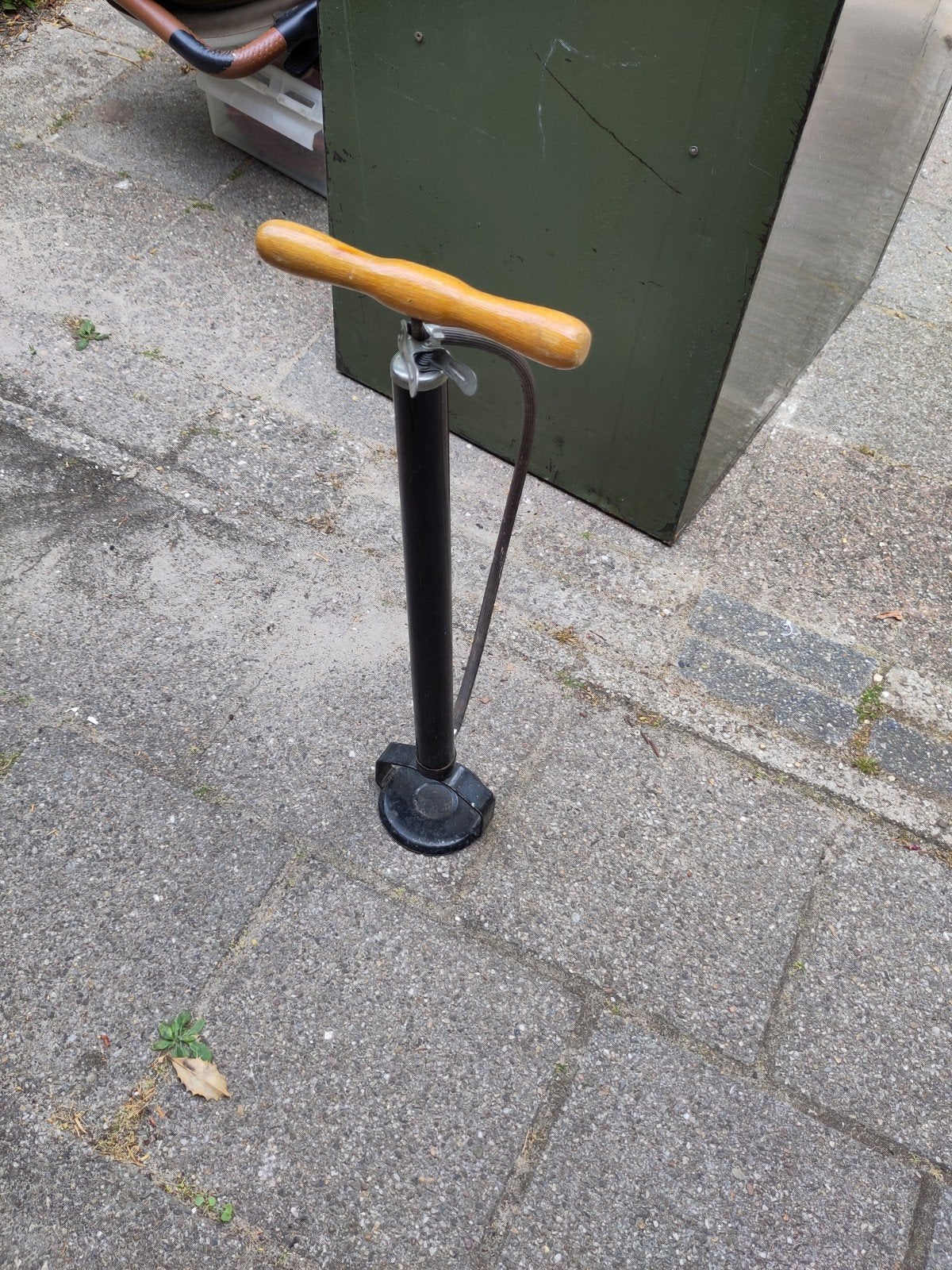 fietspomp, ruilen voor iets lekkers?, Fietsen en Brommers, Ophalen, Gebruikt