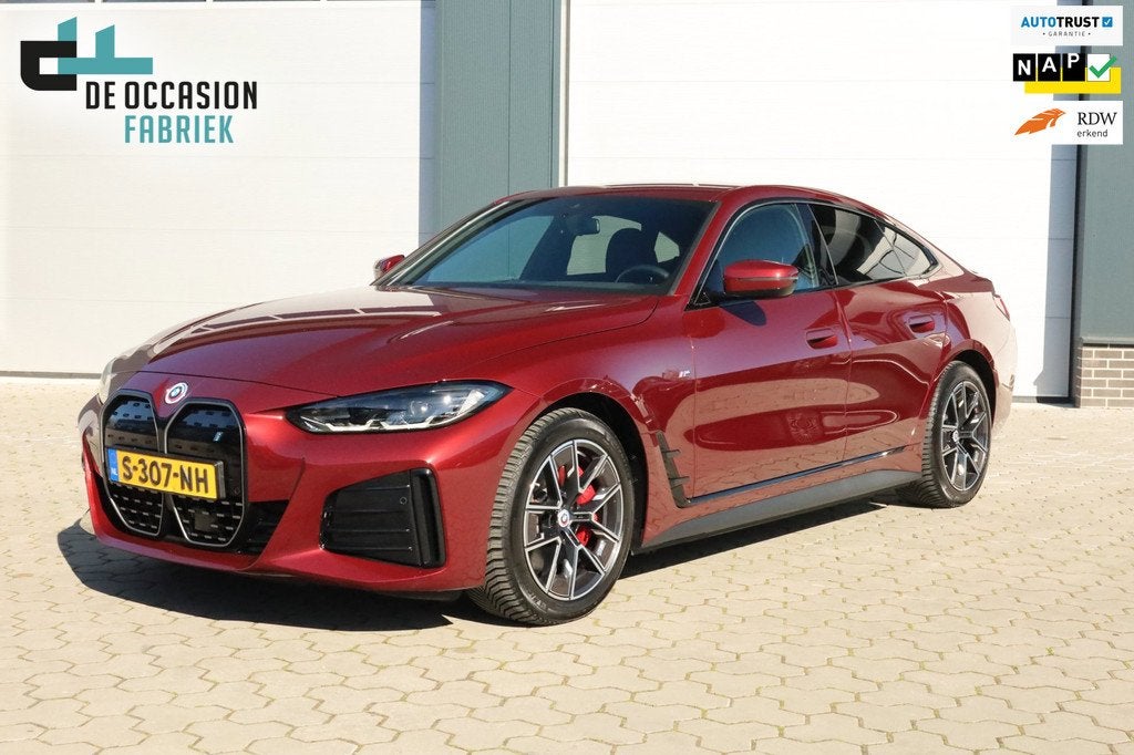 BMW I4 EDrive40 84 kWh M Sport Harman Kardon Adaptief 97% SO, Achterwielaandrijving, Gebruikt, 590 km, 340 pk
