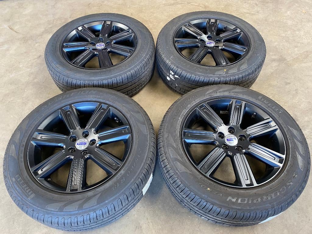 18 inch originele LEDA velgen + zomerbanden Volvo XC60, 18 inch, Gebruikt, Banden en Velgen, Ophalen of Verzenden