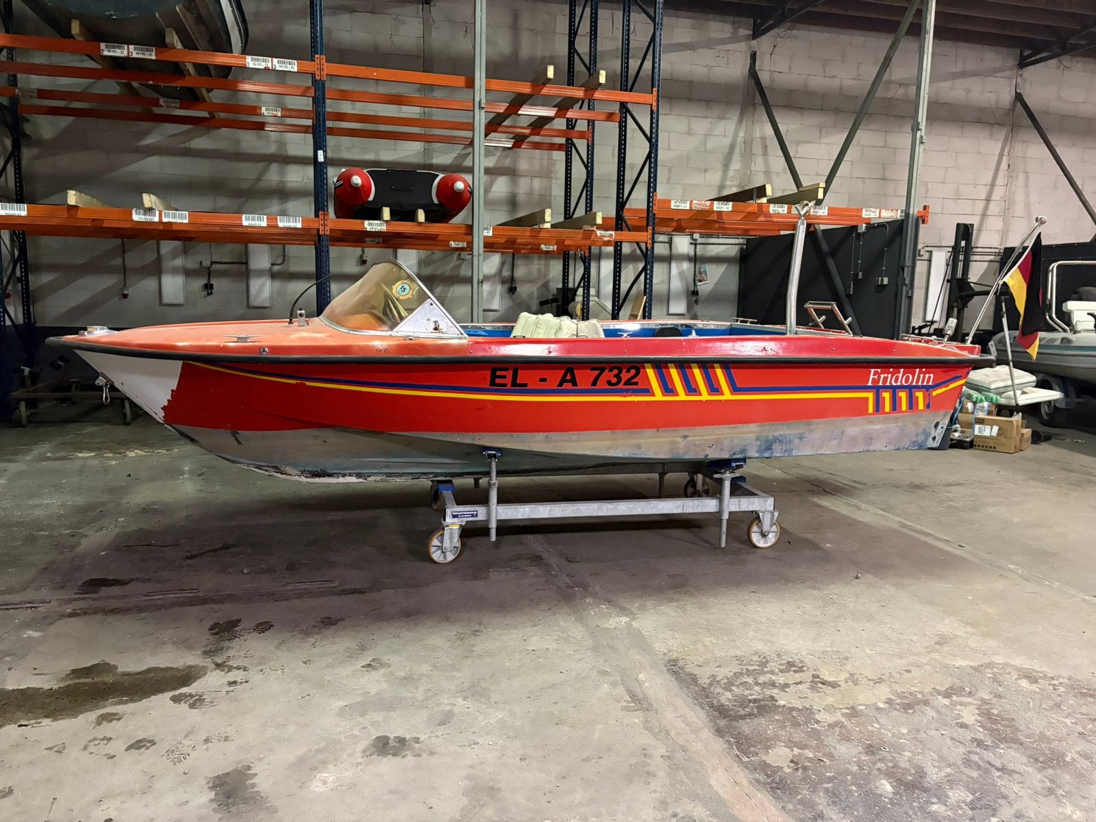 Fridolin speedboot 540 KOOPJE € 499,-, Overige merken, Gebruikt, Ophalen of Verzenden, Buitenboordmotor