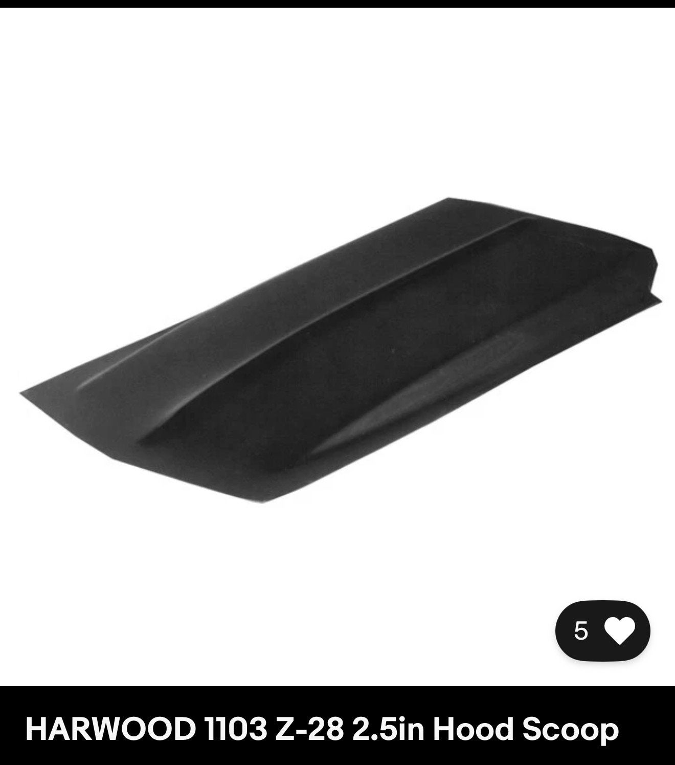 Z28 style cowl hood scoop gezocht, Ophalen of Verzenden, Nieuw, Chevrolet