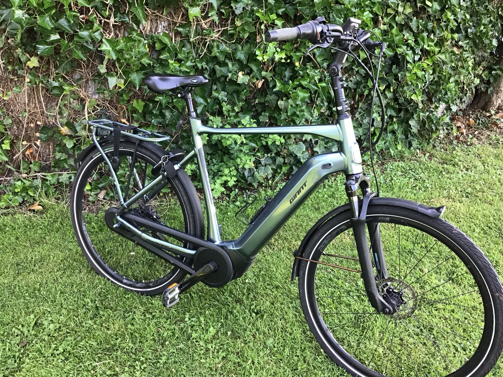 Elektr herenfiets Giant Daily TourE+2, 61/XL, zeer goed, Ophalen, Versnellingen, Giant, Zo goed als nieuw