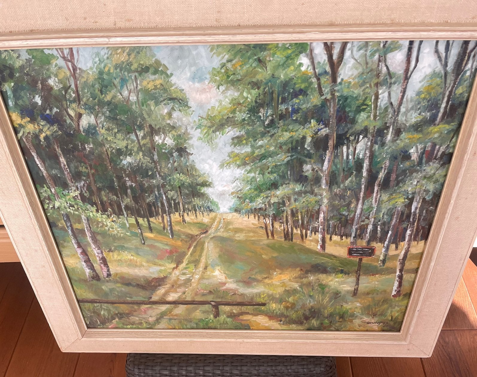 Prachtig schilderij westhoff, Ophalen of Verzenden