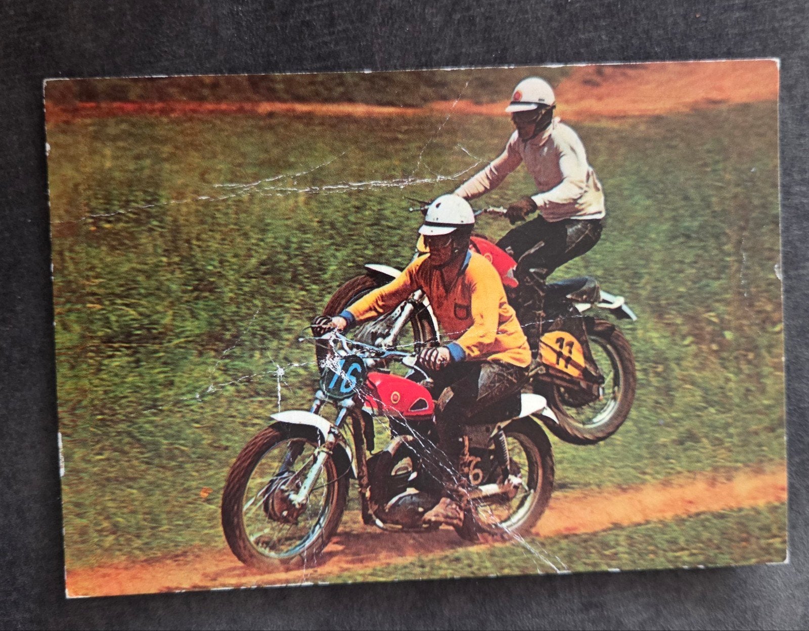 Motocross Motorcrossers Sport, Verzenden, 1960 tot 1980, Ongelopen, Sport en Spel