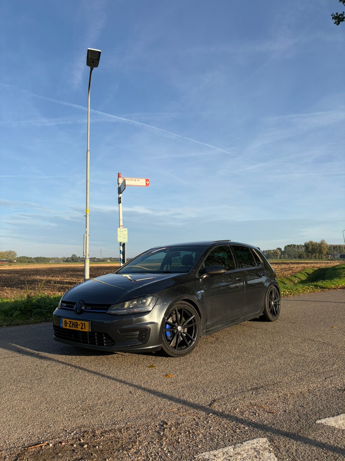 Volkswagen Golf 1.4 TSI Phev 150KW GTE 5D 2015 Grijs, Auto's, Stof, Zwart, 4 cilinders, 1395 cc