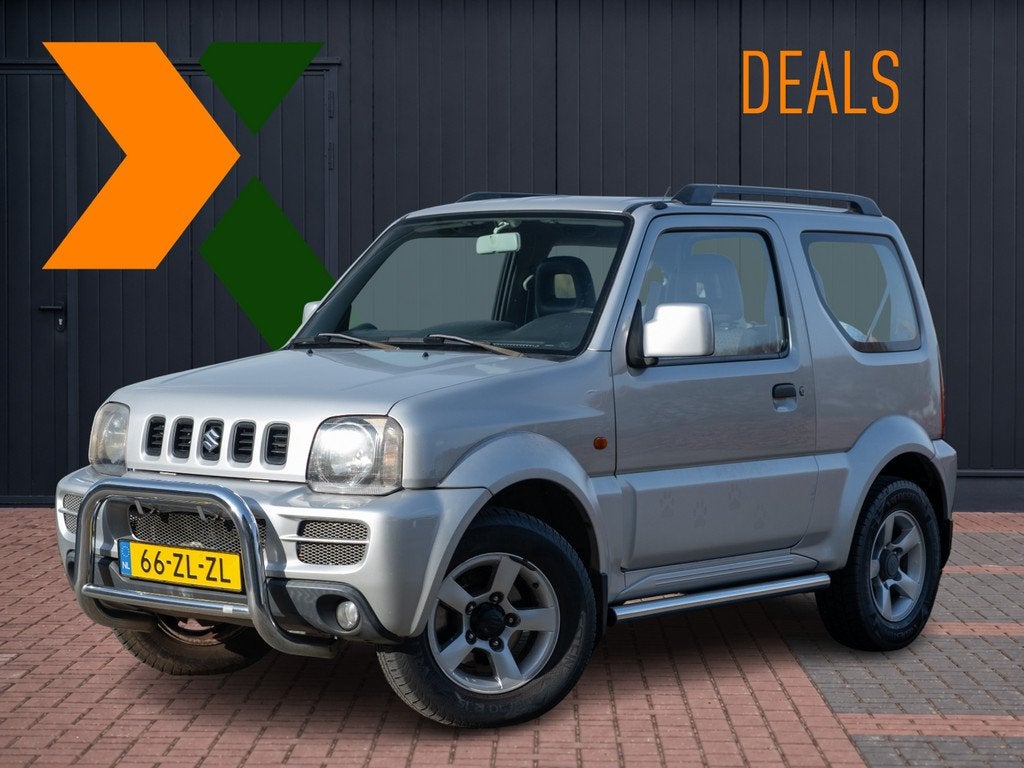 Suzuki Jimny 1.3 Exclusive | 1 eig! | Airco | Afn Trekhaak |, Auto's, Euro 5, Zwart, 4 stoelen, Origineel Nederlands